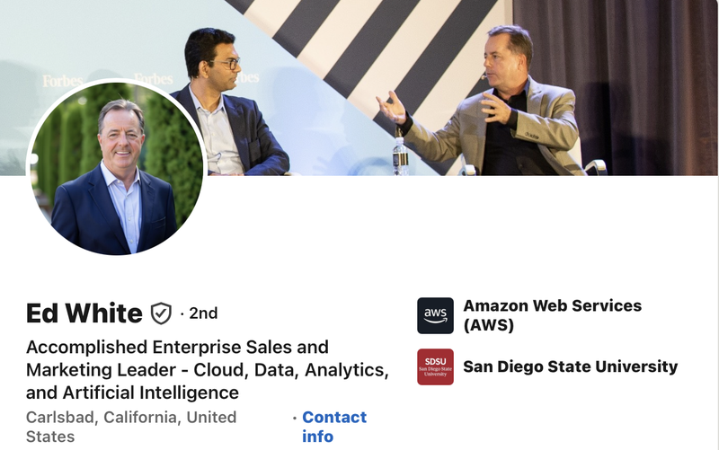 Ed White LinkedIn Profile